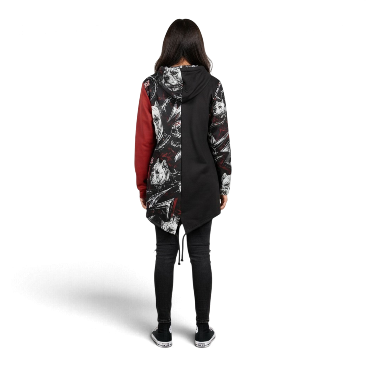 Shine's Extra Long, Flexible Hoodie